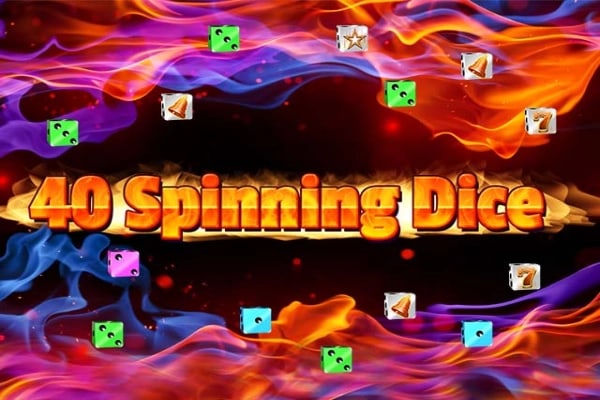 40 Spinning Dice Game Logo