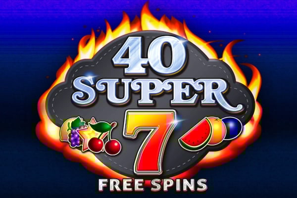 40 Super 7 Free Spins Game Logo