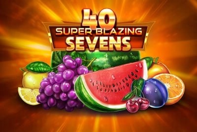 40 Super Blazing Sevens Game Logo