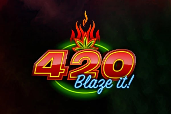 420 Blaze it! Game Logo