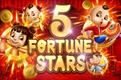5 Fortune Stars Game Logo