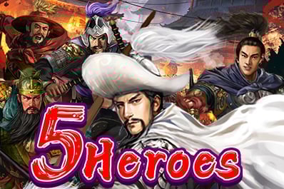 5 Heroes Game Logo