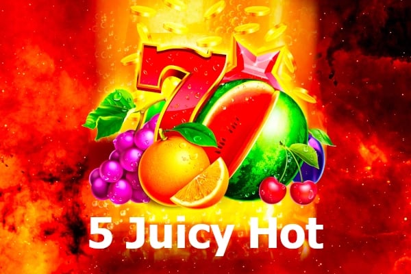 5 Juicy Hot Game Logo