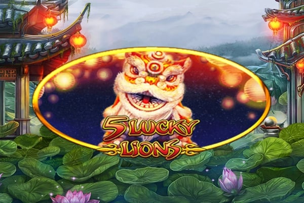 5 Lucky Lions Game Logo