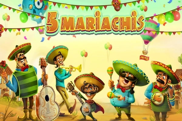 5 Mariachis Game Logo