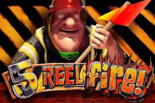 5 Reel Fire Game Logo