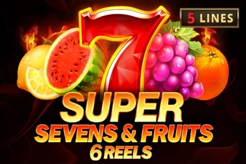 5 Super Sevens &amp; Fruits: 6 Reels Game Logo