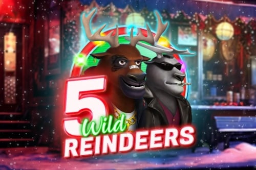5 Wild Reindeers Game Logo