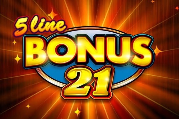 5-Line Bonus 21 Game Logo