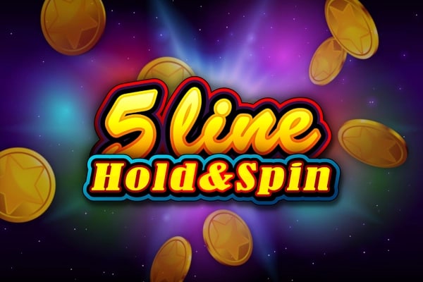 5-Line Hold &amp; Spin Game Logo