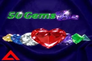 50 Gems Game Logo