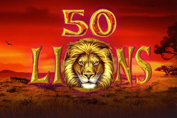 50 Lions Deluxe Game Logo