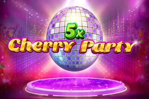 5x Cherry Party Game Logo