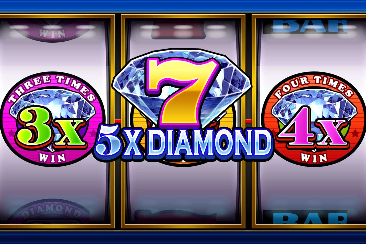 5X Diamond 7 Game Logo