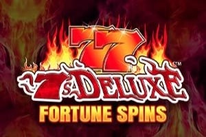 7's Deluxe Fortune Spins Game Logo