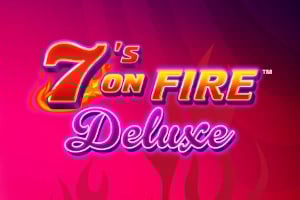 7's on Fire Deluxe Game Logo