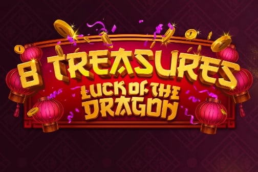 8 Treasures: Luck of the Dragon Game Logo