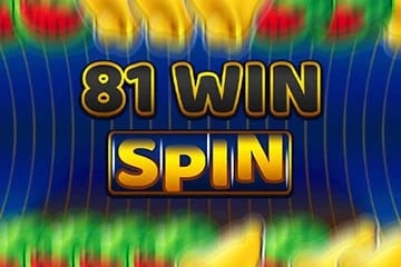 81 Win Spin Game Logo