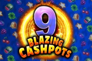 9 Blazing Cashpots Game Logo