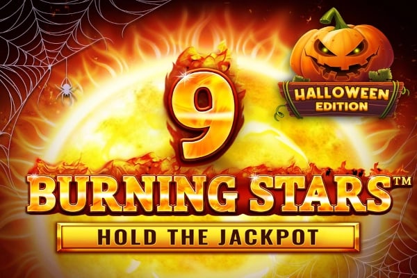 9 Burning Stars Halloween Edition Game Logo