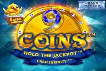 9 Coins Grand Diamond Easter Edition Game Logo