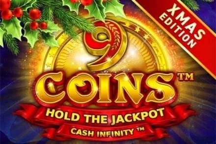 9 Coins Xmas Edition Game Logo