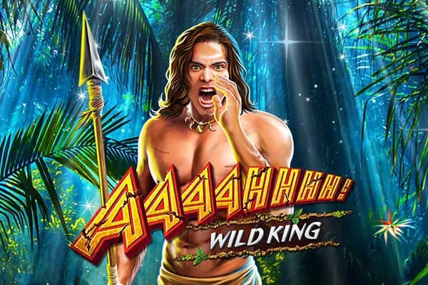 Aaaahhhh! Wild King Game Logo