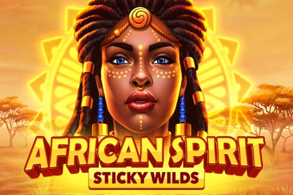 African Spirit Sticky Wilds Game Logo