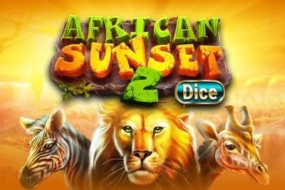 African Sunset 2 Dice Game Logo
