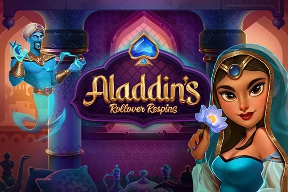 Aladdin's Rollover Respins Game Logo