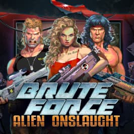Brute Force: Alien Onslaught Game Logo