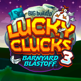 Lucky Clucks 3: Barnyard Blastoff Game Logo