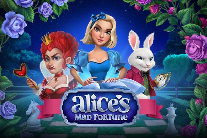 Alice's Mad Fortune Game Logo
