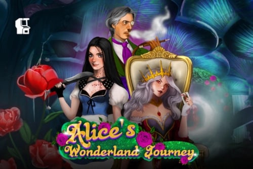Alice's Wonderland Journey Game Logo