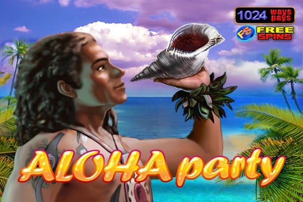 Aloha Party Game Logo