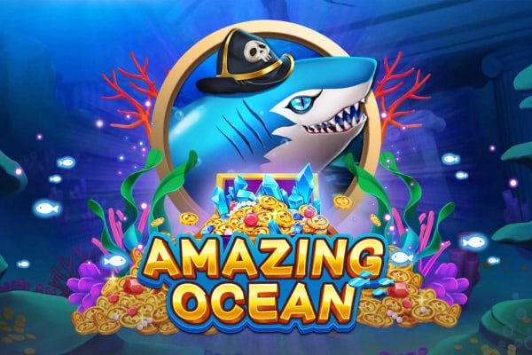 Amazing Ocean Game Logo