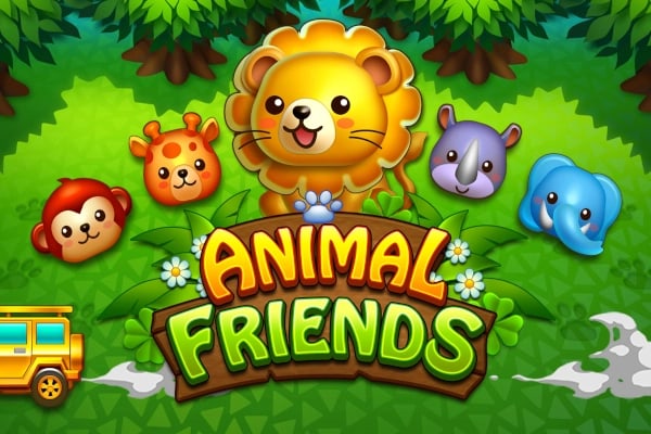 Animal Friends Game Logo