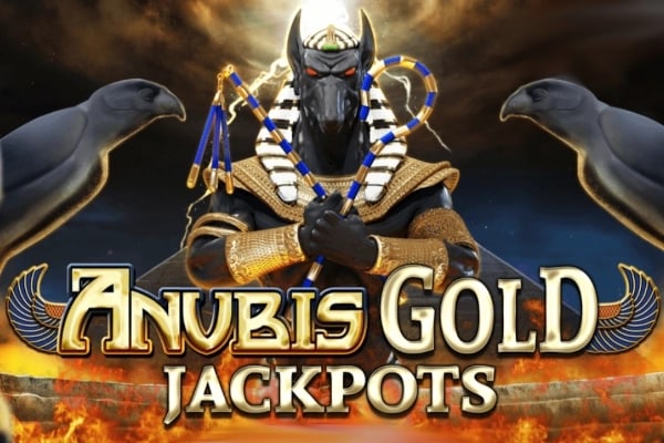 Anubis Gold Jackpots Game Logo
