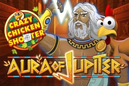 Aura of Jupiter Crazy Chicken Shooter Game Logo