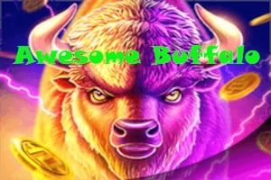 Awesome Buffalo Game Logo