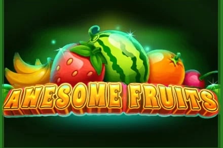 Awesome Fruits Game Logo