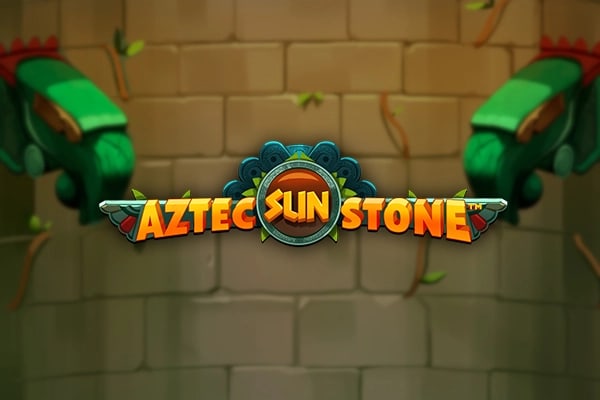 Aztec Sun Stone Game Logo