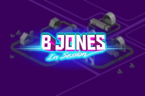 B Jones in Session Game Logo