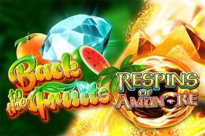 Back to the Fruits Respins of Amun Re Game Logo