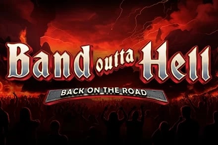 Band Outta Hell - Back on the Road Game Logo