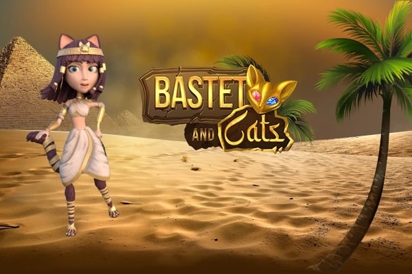 Bastet &amp; Cats Game Logo