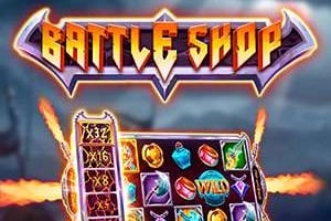 Battle Shop Game Logo