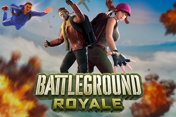 Battleground Royale Game Logo