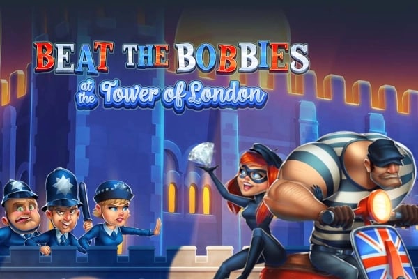Beat the Bobbies at the Tower of London Game Logo