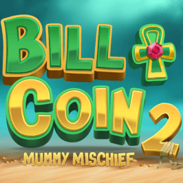 Bill & Coin 2 Mummy Mischief Game Logo